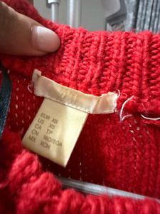 H&amp;M Red Knit Sweater