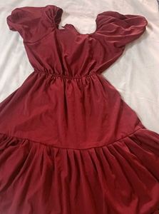 Chic Puff Sleeve Dress