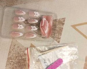 Elegant White Nail Art