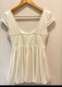 White Flowy Cami Top