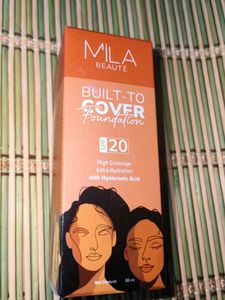 Mila Beaute Built-To-Cover Foundation