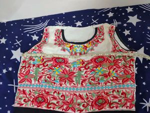 Chic Colorblock Dress/kurti,unused