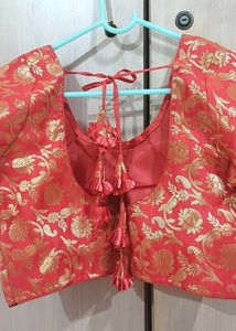🆕️ Banarasi Readymade Saree Blouse