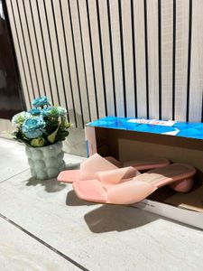 Cute Pink Platform Slides