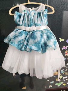 Cute Blue &amp; White Dress