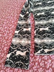 Christmas Patterned Long Sleeve Top warm