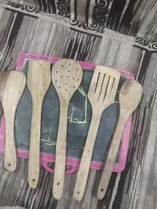 Wooden Cooking Utensil Set