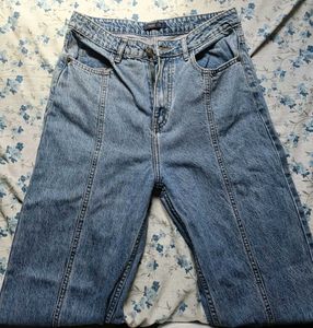 Blue Straight Fit Jeans