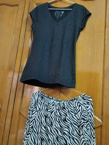 Combo Of Three Branded Top N Capri