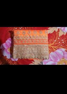 bridal saree with blouse