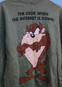 Cartoon Graphic Sweatshirt