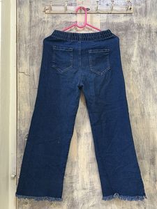 Wide Leg Denim Pants