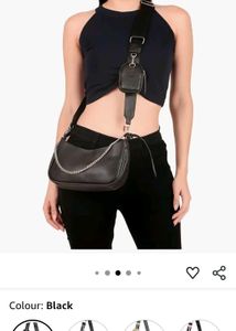 Ceres Brand Sling Bag Black Colour New
