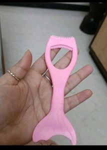 Pink Eyelash Separator Comb