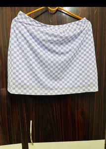 Only Checkerboard Top &amp; Cardigan Set