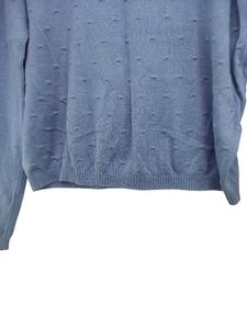 Cute Blue Knit Sweater