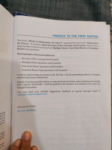 Mathematics for Class 10 CBSE by R.D. Sharma