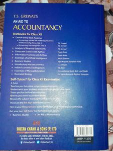 Accountancy TS Grewal Sample Paper (Class 12th)