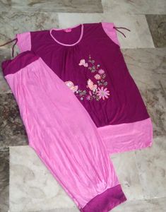 2 Piece night suit set (summer)