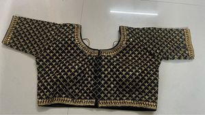 Black Embroidery Blouse