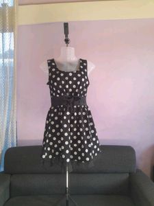 Polka Dot Mini Dress