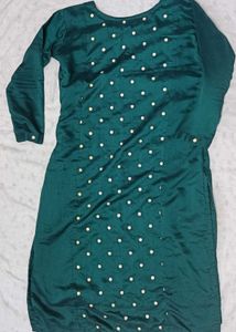 Deep Green Kurti