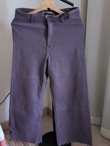 Wide Leg Cropped Pants