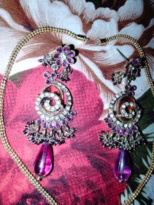 Long Eyering Jwellery Set