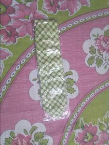 Vintage Green Plaid Tie