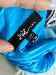 Blue Sequin Party Dress