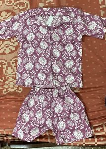 Floral Print Pajama Set