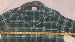 Oversized Pullover Checkered Shirt