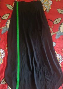 Elegant Black Ethnic Skirt