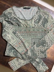 Boho Chic Printed Top