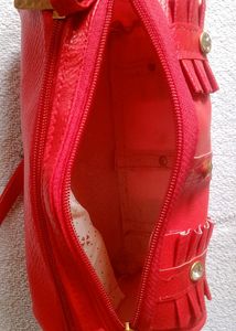 Red Sling Bag