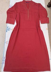 Libas Solid Straight Fit Kurta
