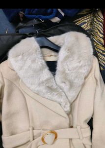 Madame Off White Overcoat