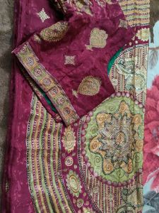 Embroidered Saree