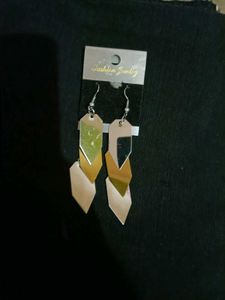 Geometric Shape Dangle Earrings