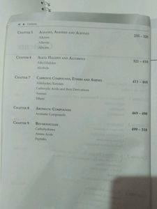 conceptual problem in organic chemistry