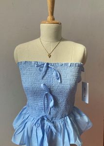 Savana Ruffle Tube Top