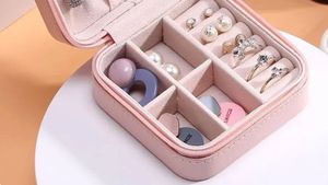 Travel friendly Jewellery Box🎀💗