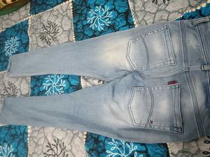 Light Wash Denim Jeans