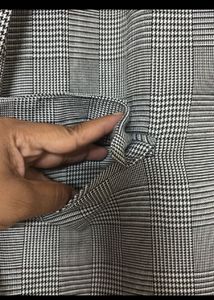 Oversized Plaid Blazer