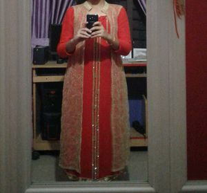 Red Kurta Suit Set