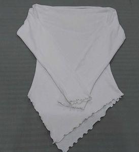 White Long Sleeve Top