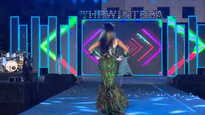 Peacock Feather Dress