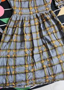 Checked Dress