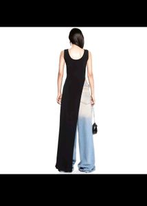 Sleek Black Maxi Dress