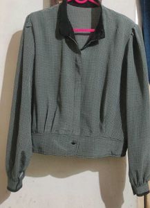 Vintage Checkered Top